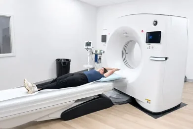 Full body scan at Visionary Wellness & Imaging in Irving TX near Dallas.